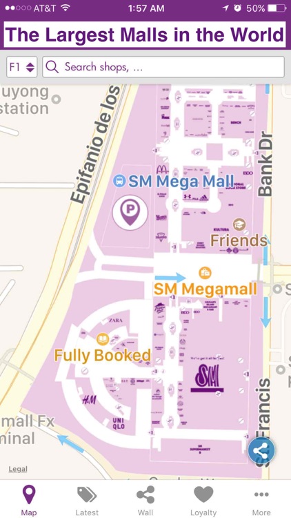 InMapz indoor navigation maps