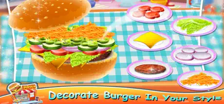 Pizza Burger - Cooking Games