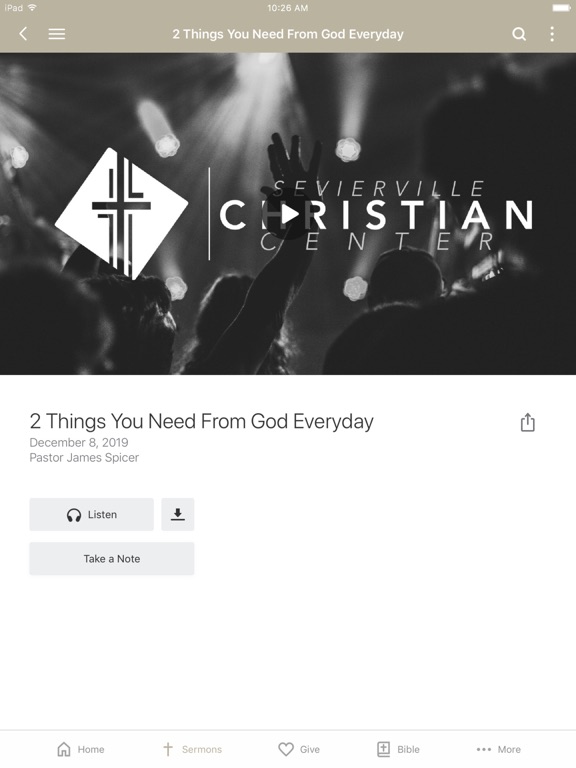 Screenshot #6 pour Sevierville Christian Center