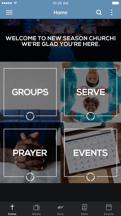 New Season Church App Screenshot