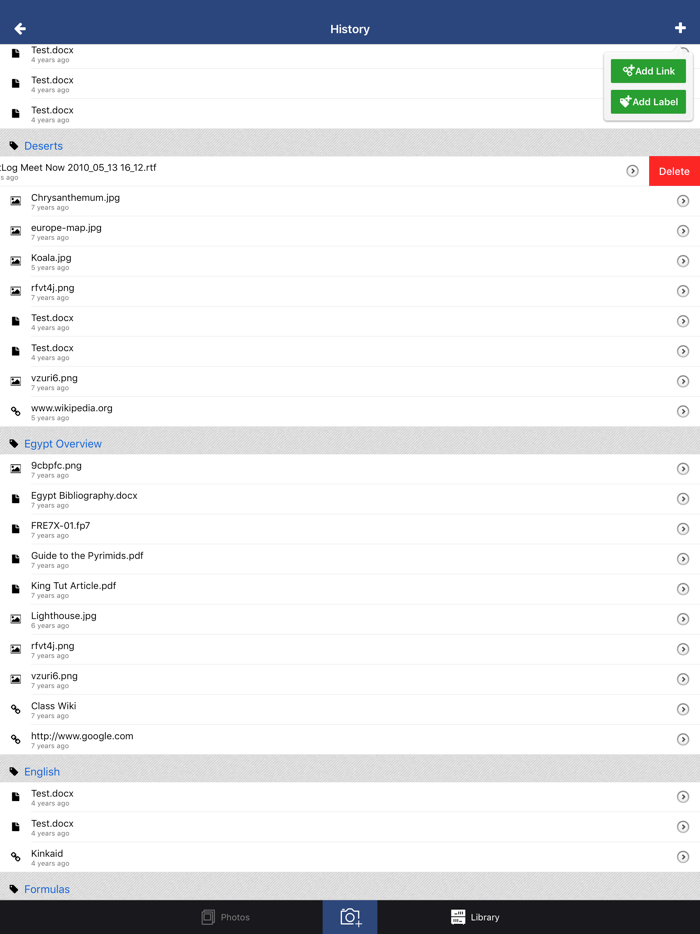Veracross Camera and Files