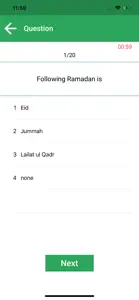 Islamic Quiz & Tasbeeh counter screenshot #9 for iPhone