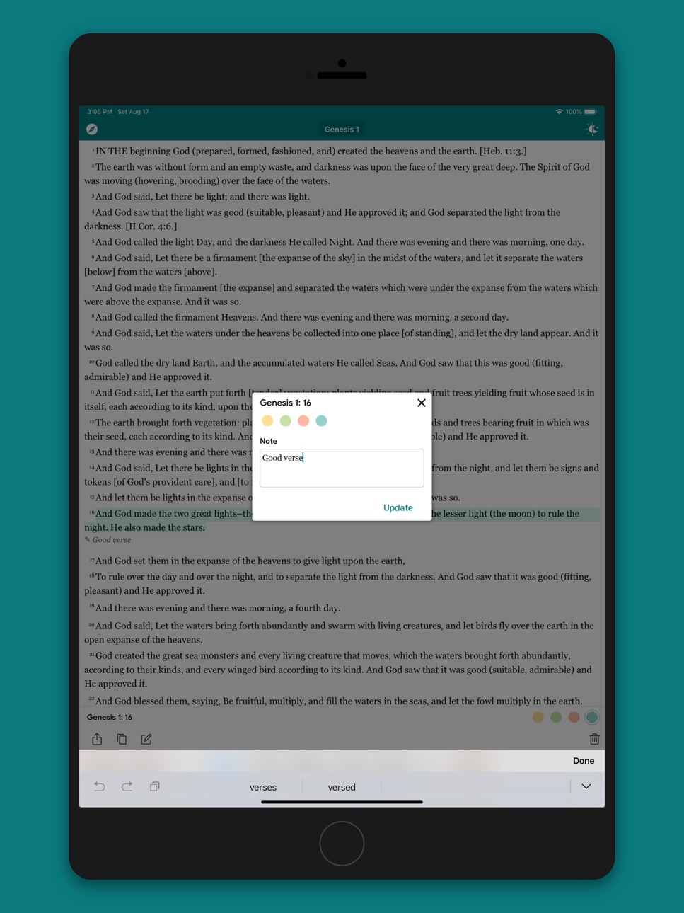 iPad screenshot