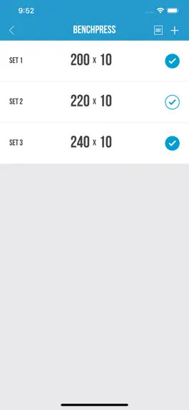 Game screenshot Gym List hack