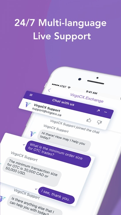 VirgoCX - Buy & Sell Bitcoin screenshot-5