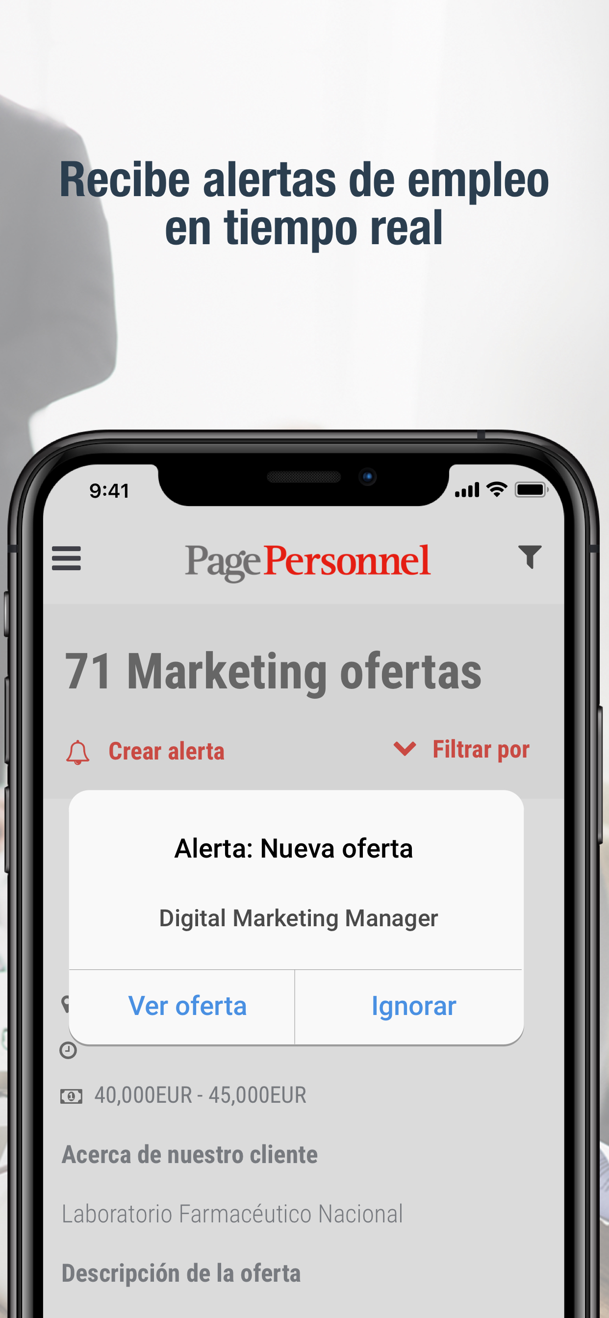 Page Personnel: empleo screenshot 5