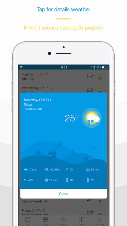 Weather 16 days forecast screenshot-3