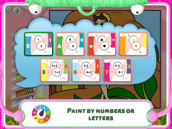 Fairies Coloring Book iPad screenshot 7 - Education app