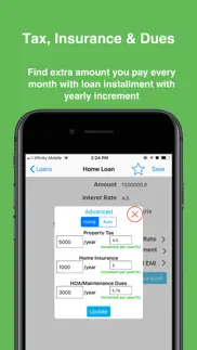 loan calculator - iphone screenshot 2