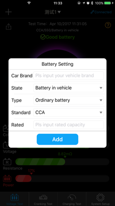 Battery Analyzer 200 screenshot 1