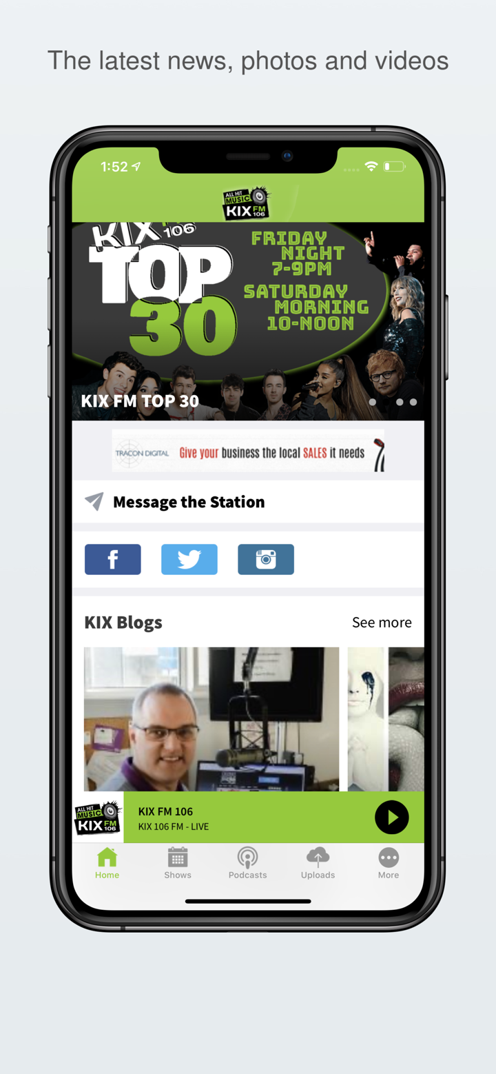 KIX FM 106 screenshot 1