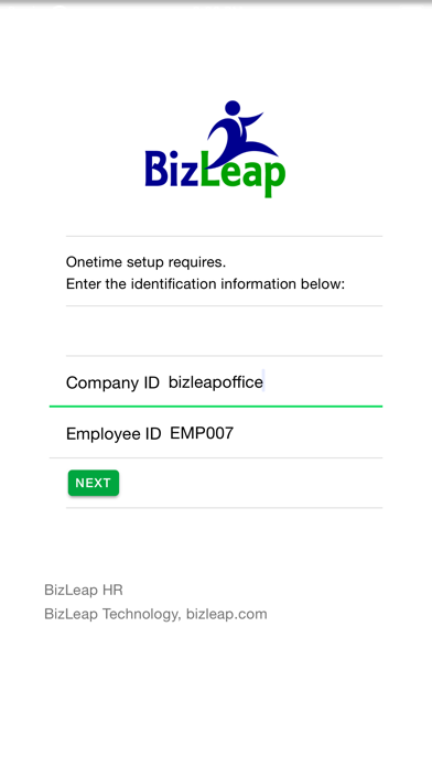 App screenshot