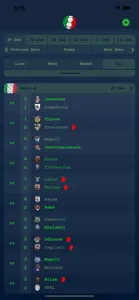 Live Results Italian Serie A screenshot #1 for iPhone