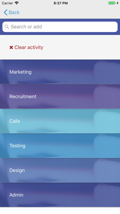 Screenshot #3 pour Tasktimer