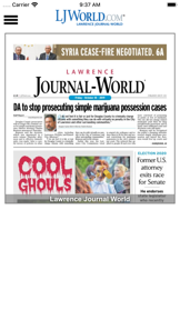 Journal-World e-Edition screenshot