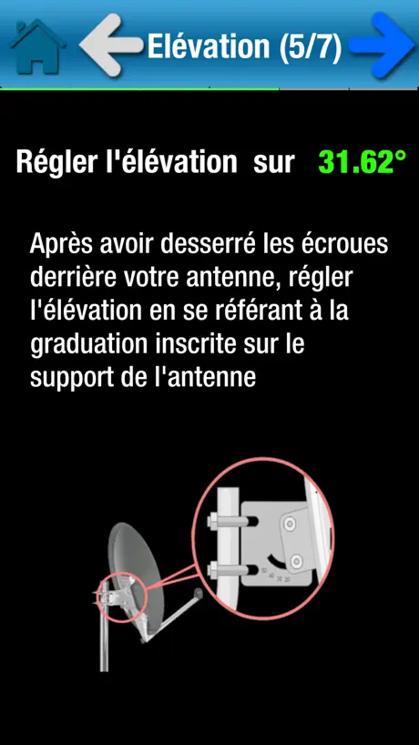 SC Installer aligner Parabole