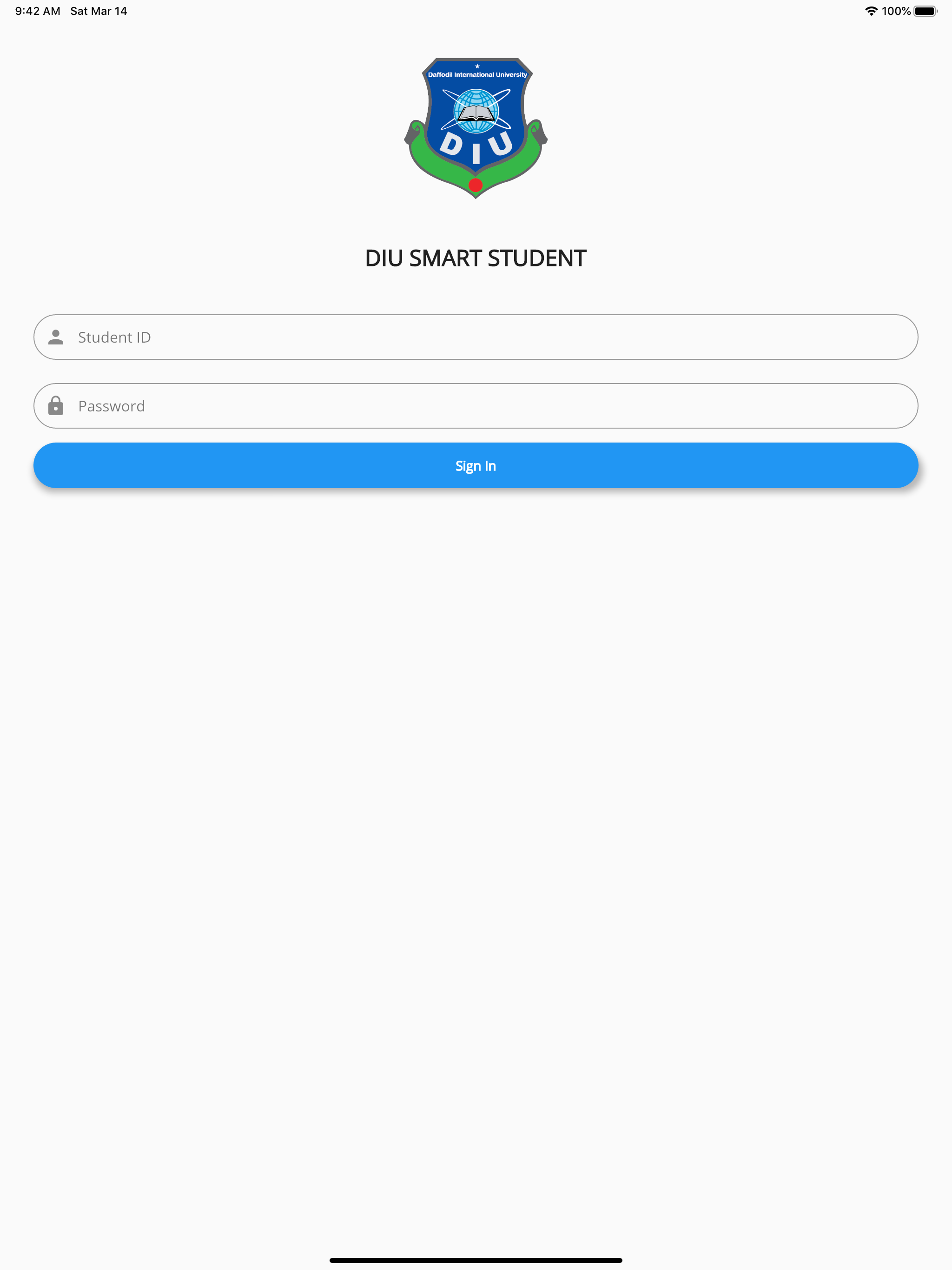 DIU Smart Student App