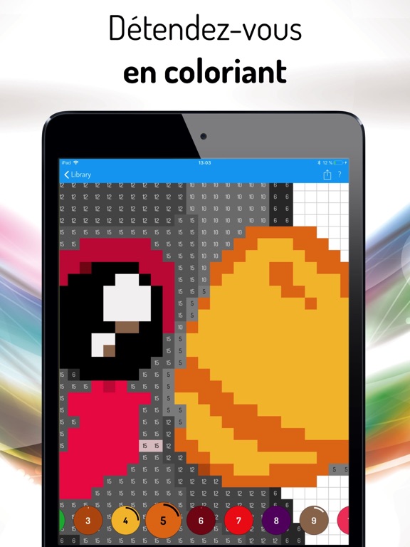 Screenshot #6 pour Coloriage par numéro