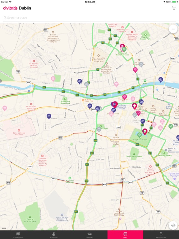 Dublin Guide Civitatis.com iPad screenshot 4 - Travel app