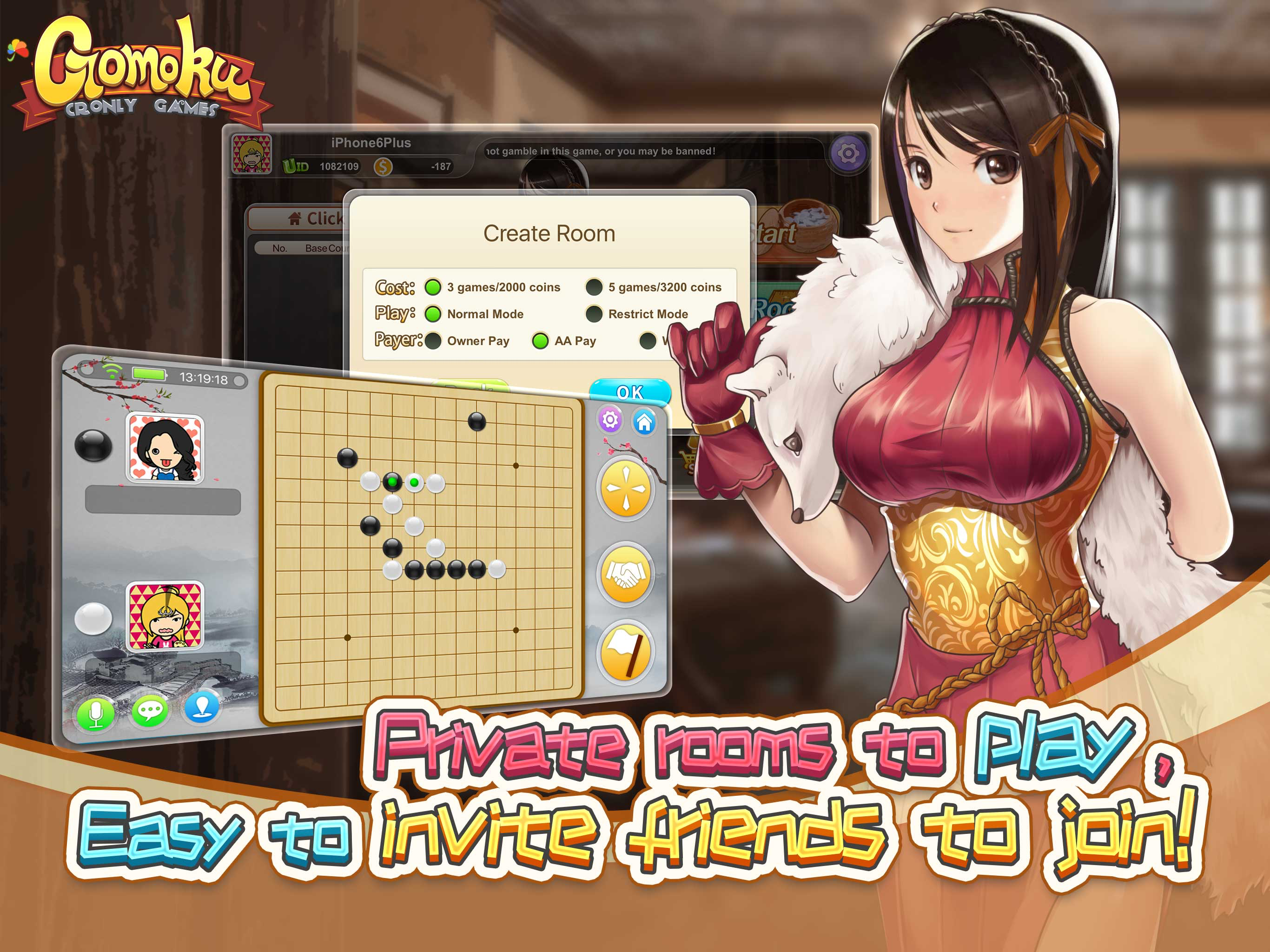 Gomoku - Online Game Hall
