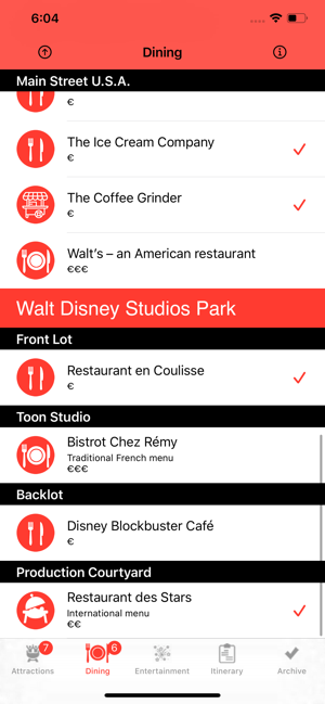 Theme Park Checklist: Paris(圖2)-速報App