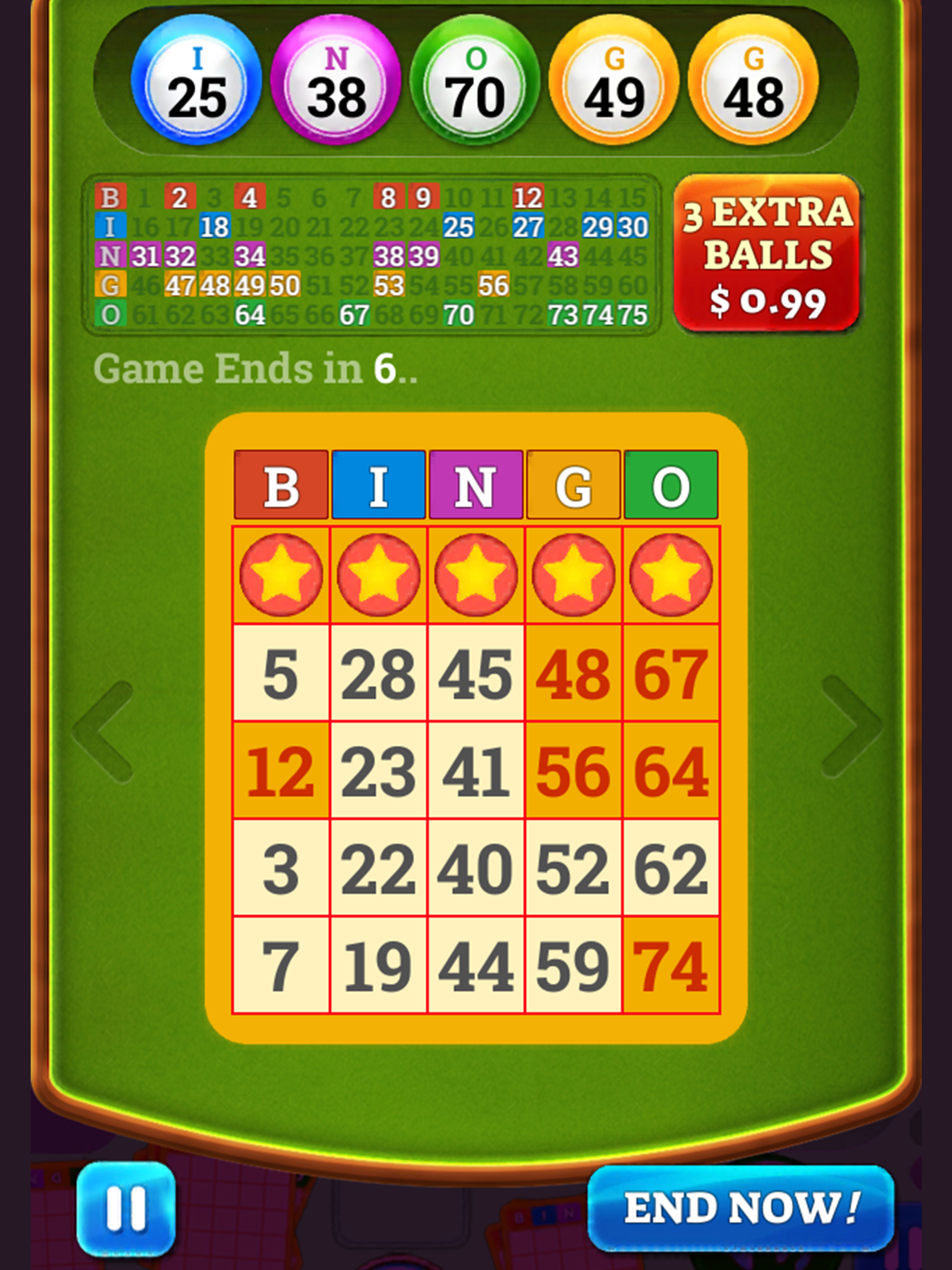 Bingo Billionaire Multi Bingo