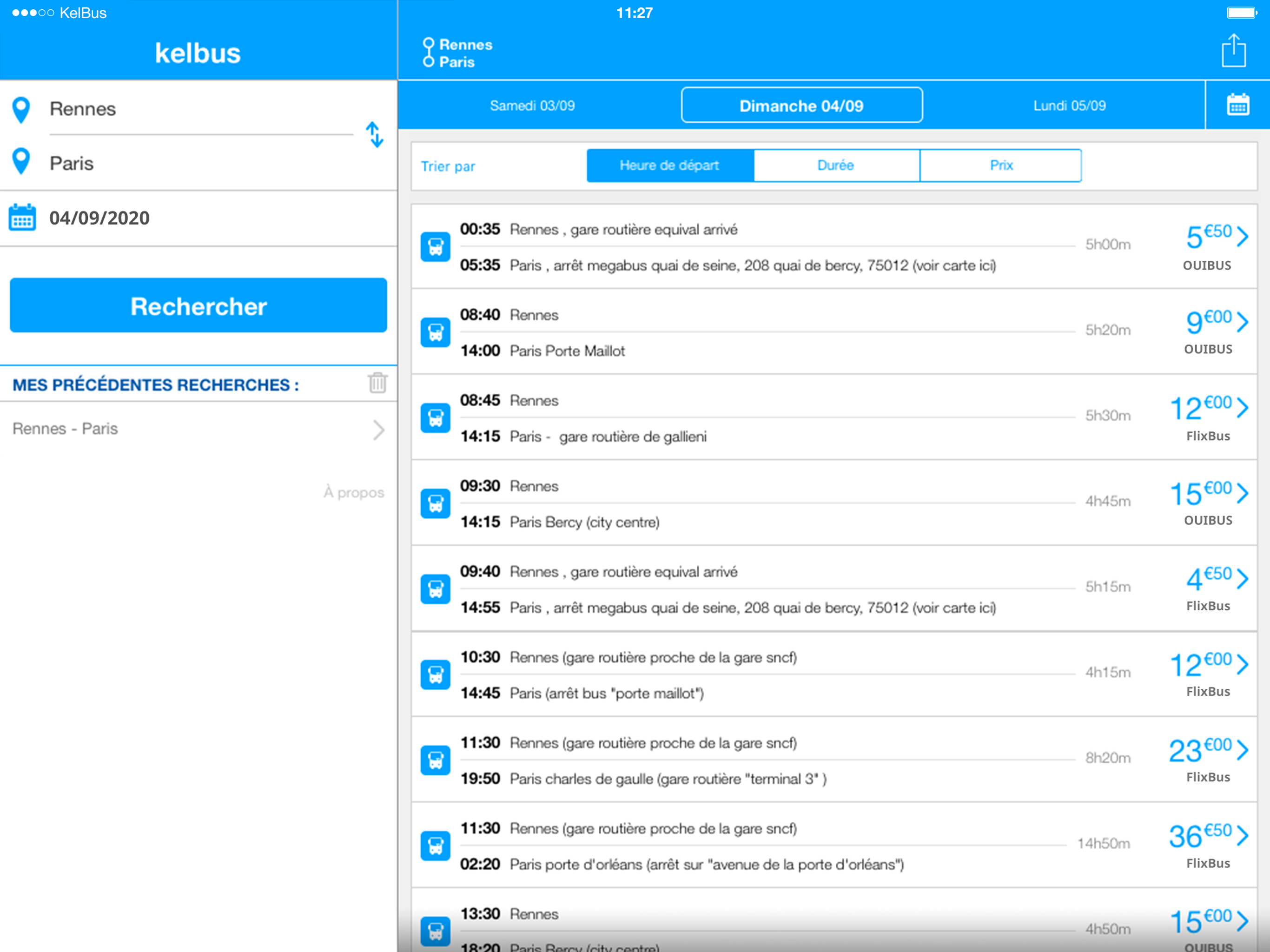 kelbus - Billets pas cher screenshot 6