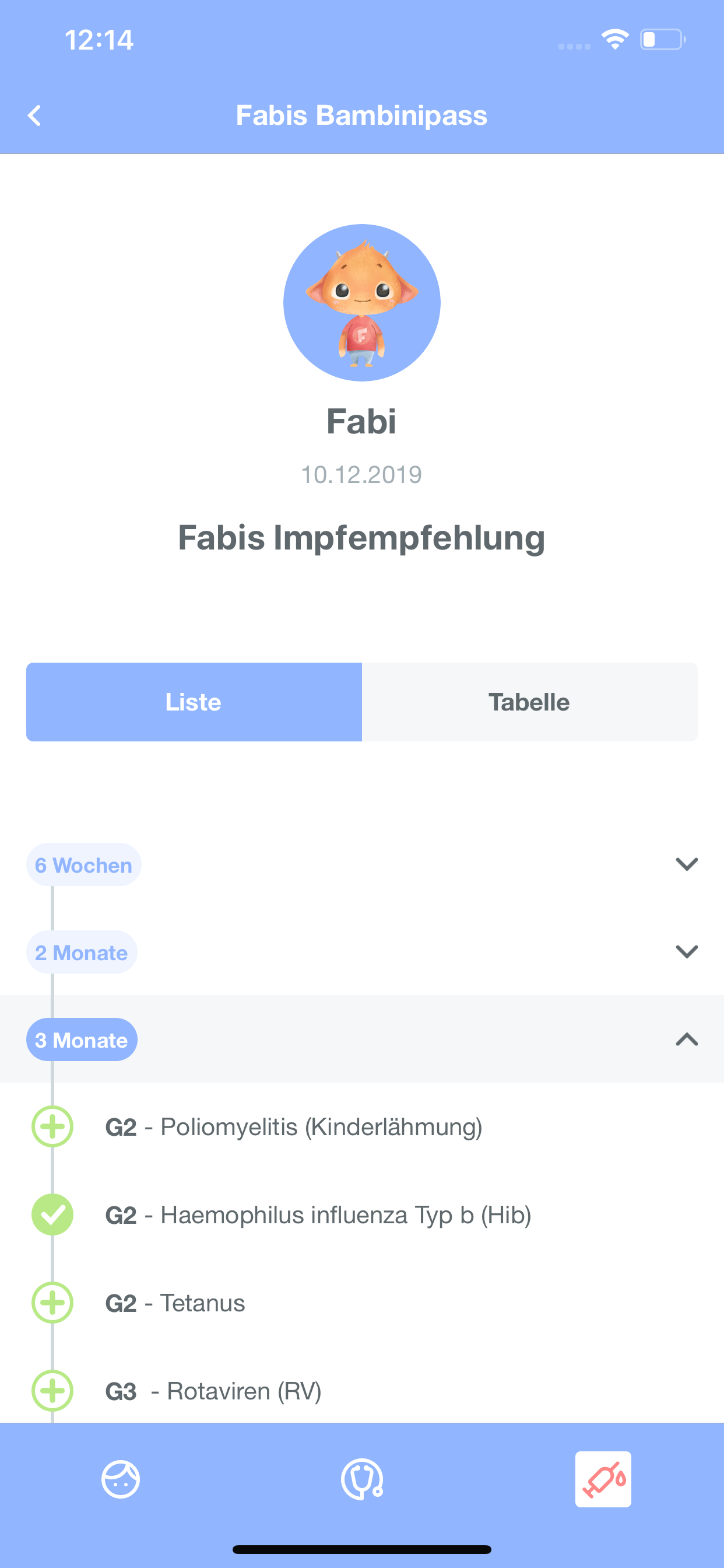 Bambinipass screenshot 3