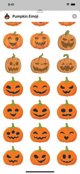 Game screenshot Pumpkin Emoji Stickers hack