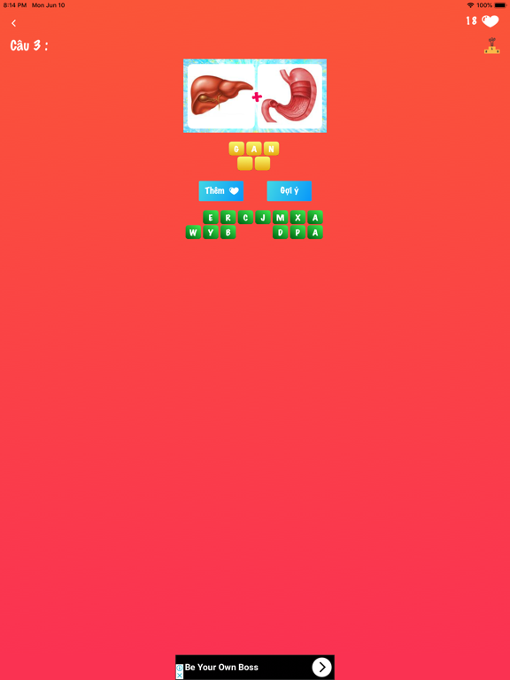 Bắt chữ 2021 iPad screenshot 4 - Games app