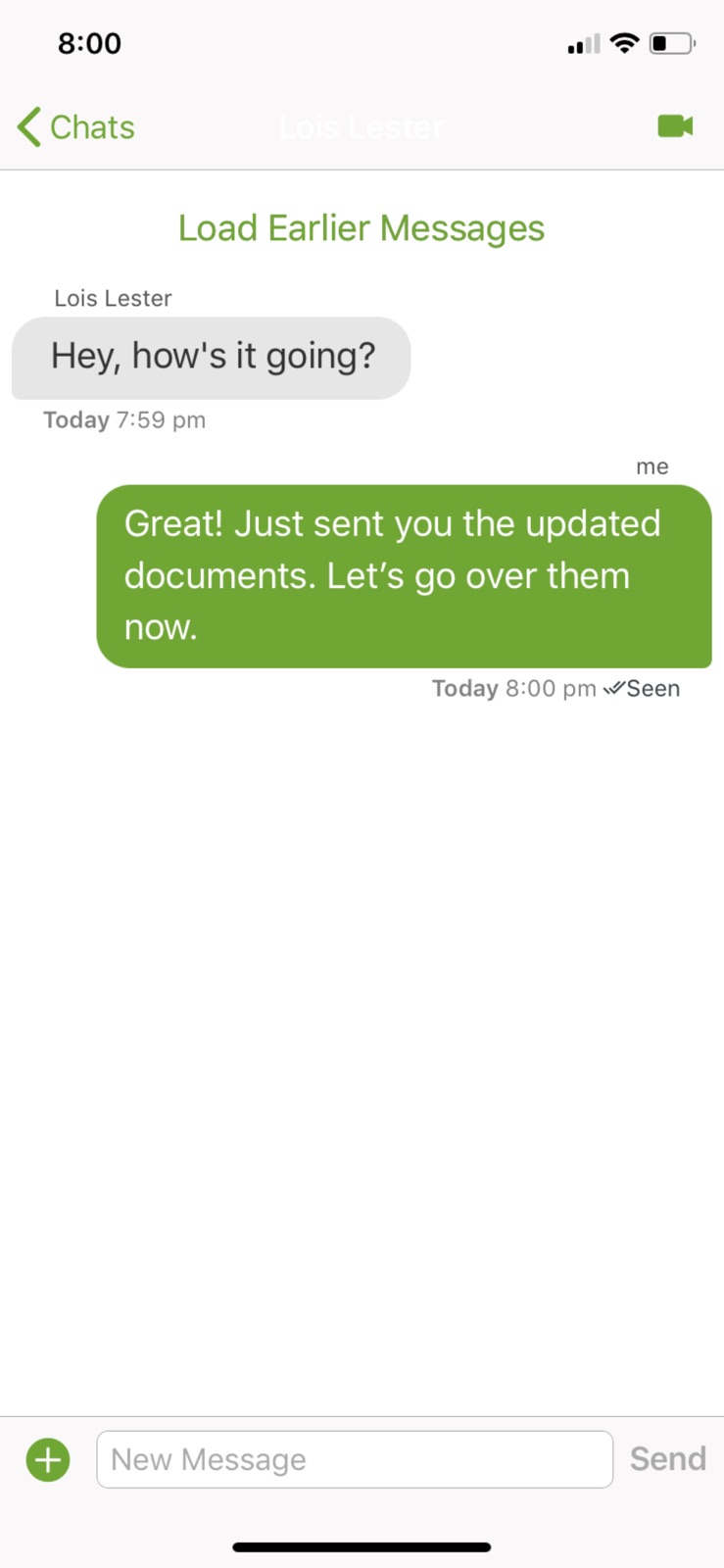 VSee Messenger iphone screenshot 2