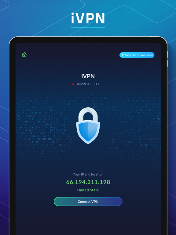 iVPN: VPN for Privacy,Security iPad screenshot 4 - Productivity app