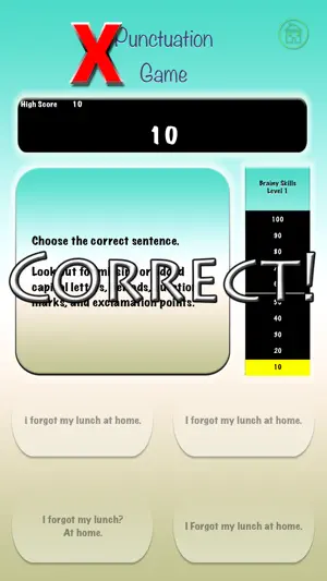 Brainy Skills Punctuation screenshot 4