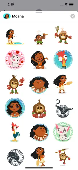 Game screenshot Disney Stickers: Moana hack
