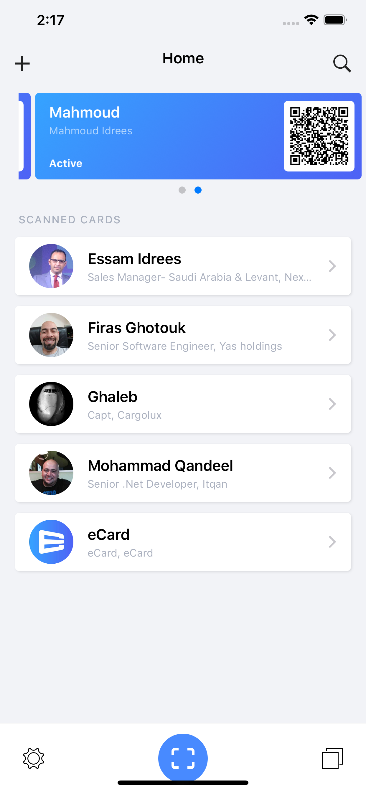 eCard-App screenshot 4