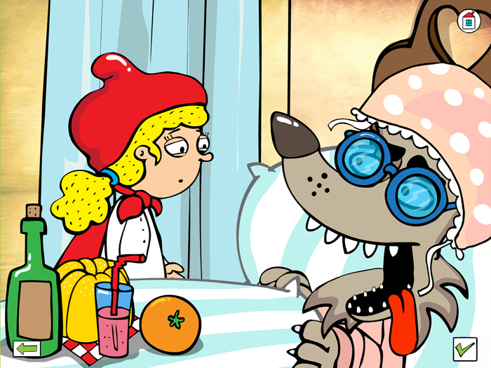 Animated Red Riding Hood