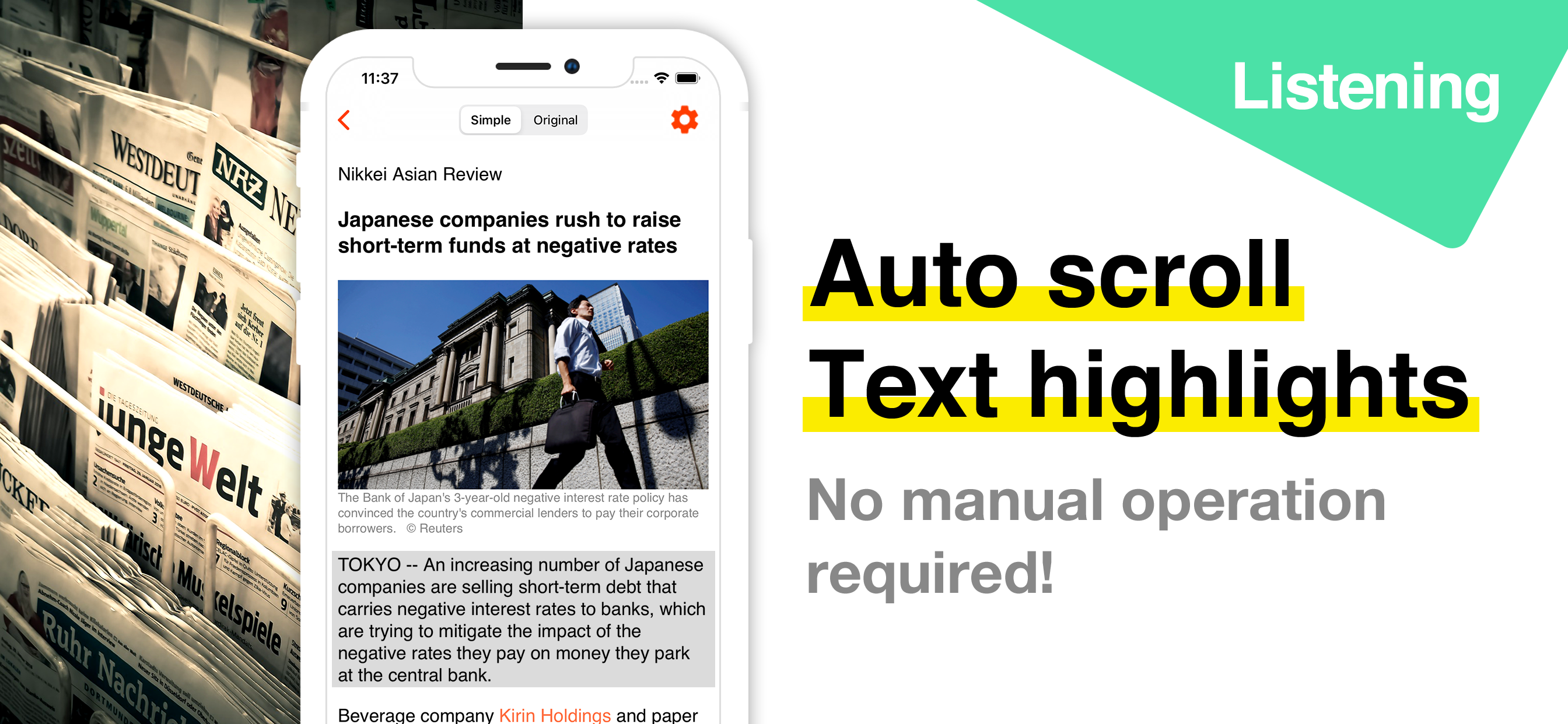 Listen News screenshot 3
