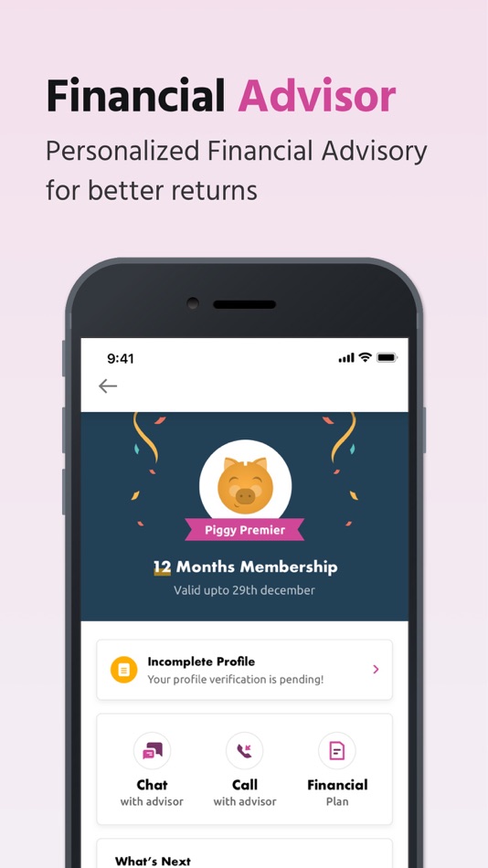#8. Piggy - Mutual Funds App (iOS) Με: Valuevest