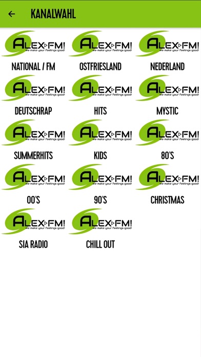 RADIO ALEX FM DE/NL Screenshot