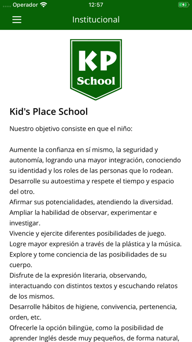 Kid's Place School Screenshot