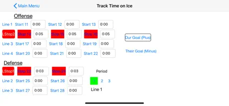 TimeOnIce - Hockey