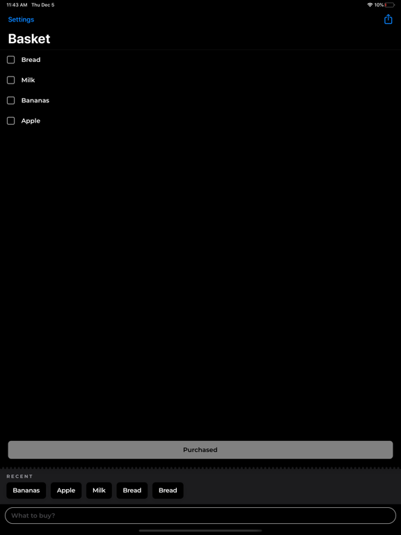 Screenshot #5 pour Shopping Roll — Liste d'épicer