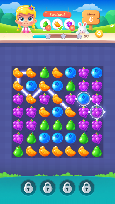 Screenshot #2 pour Fruit Swipe