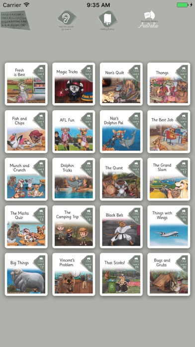 Decodable Readers Australia L4 Screenshot