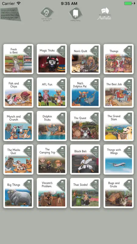 Decodable Readers Australia L4 screenshot 1 of 9