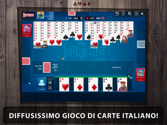 Screenshot #4 pour Burraco Italiano Jogatina HD
