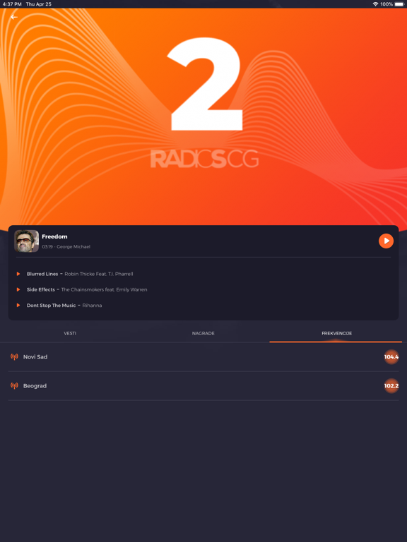 Screenshot #6 pour RadioS - radios.rs