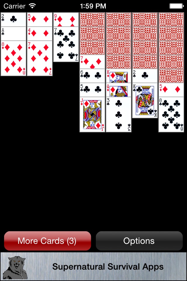 Spiderette Classic Solitaire screenshot 4