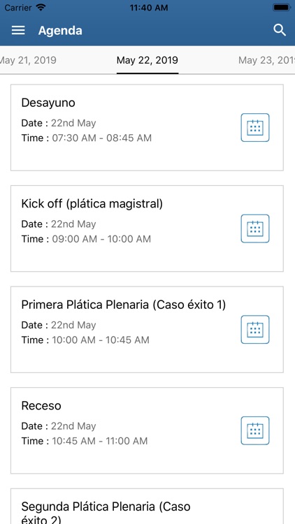 Evento Móvil screenshot-3