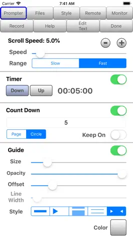 Game screenshot iAutocue apk